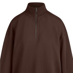 SKIMS Oversized Half Zip